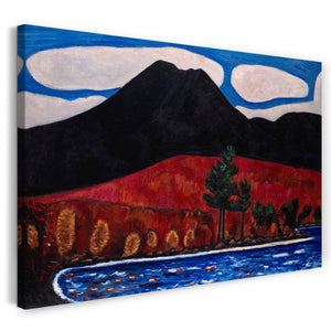 Leinwandbild Marsden Hartley - Mount Katahdin, Herbst, Nr. 2