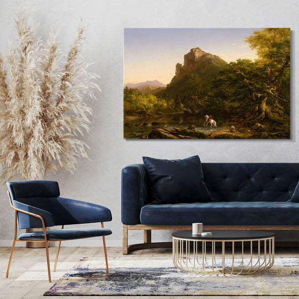 Leinwandbild Thomas Cole - Der Berg Ford