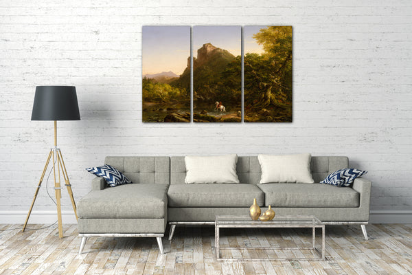 Leinwandbild Thomas Cole - Der Berg Ford