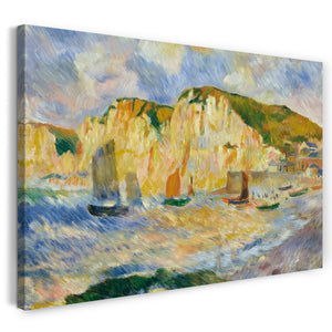 Leinwandbild Auguste Renoir - Meer und Klippen