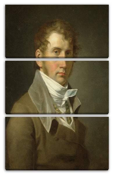 Leinwandbild John Vanderlyn - Porträt des Künstlers