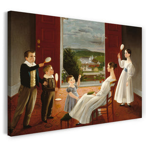 Leinwandbild Ambrose Andrews - Die Kinder von Nathan Starr
