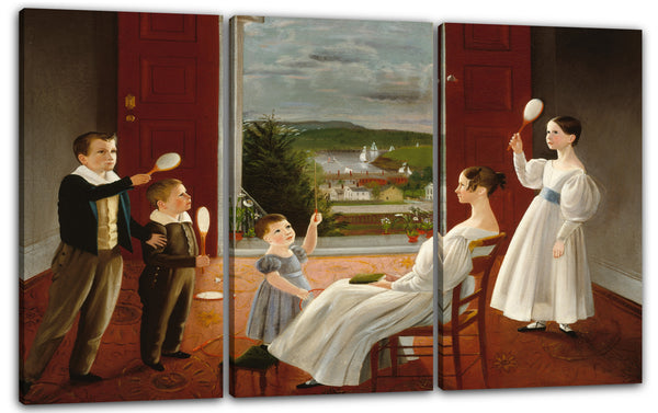 Leinwandbild Ambrose Andrews - Die Kinder von Nathan Starr