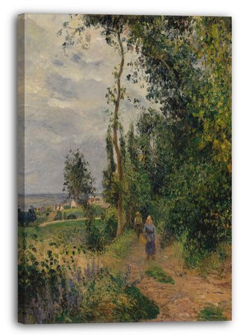 Leinwandbild Camille Pissarro - Côte des Grouettes, in der Nähe von Pontoise