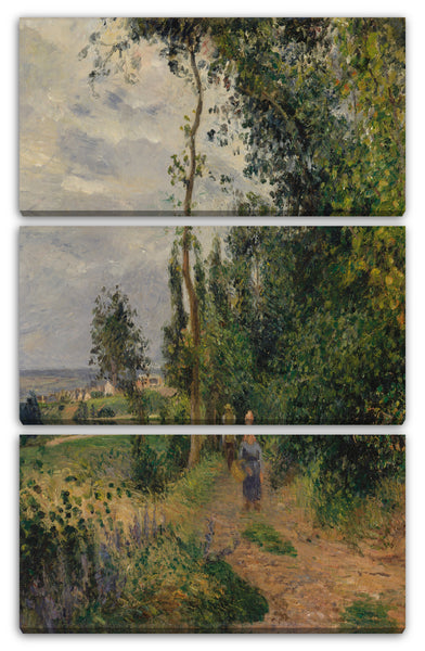Leinwandbild Camille Pissarro - Côte des Grouettes, in der Nähe von Pontoise