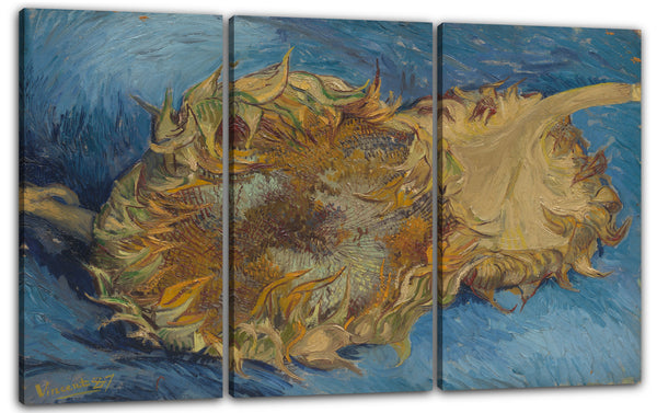 Leinwandbild Vincent van Gogh - Sonnenblumen