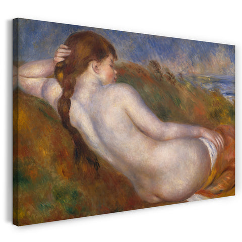 Leinwandbild Auguste Renoir - Liegender Akt