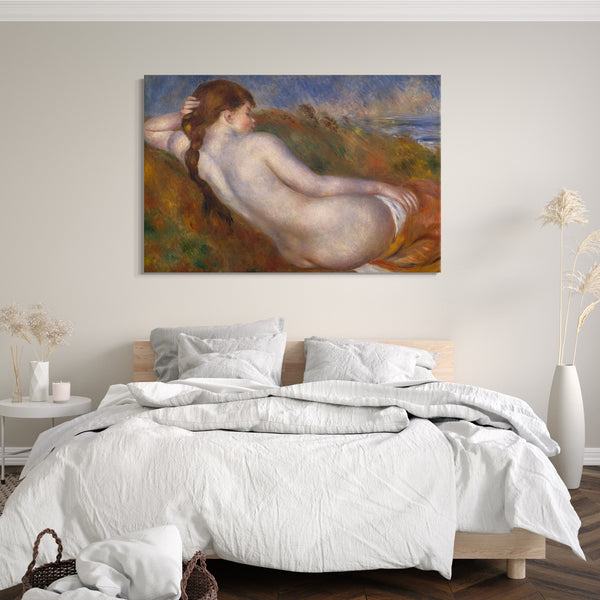 Leinwandbild Auguste Renoir - Liegender Akt