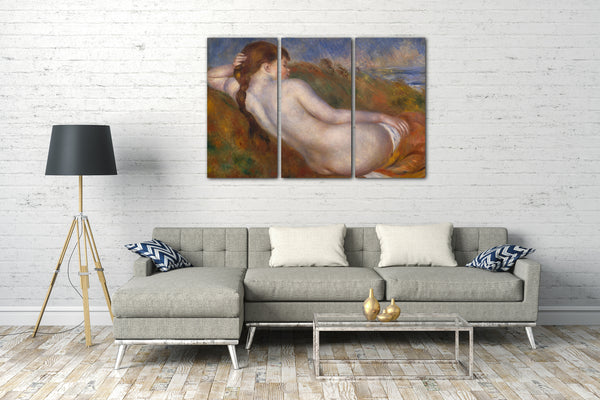 Leinwandbild Auguste Renoir - Liegender Akt