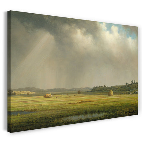Leinwandbild Martin Johnson Heade - Newburyport Wiesen