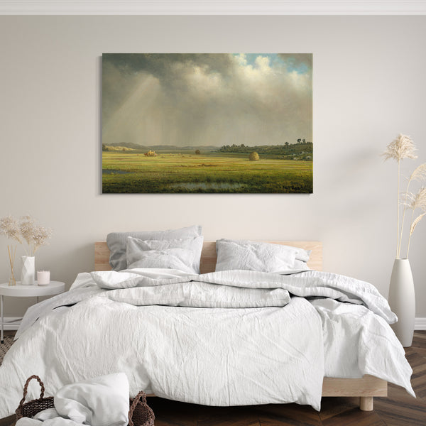 Leinwandbild Martin Johnson Heade - Newburyport Wiesen