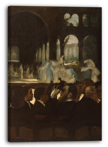 Leinwandbild Edgar Degas - Das Ballett von "Robert le Diable"