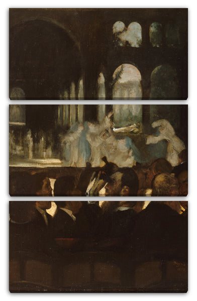 Leinwandbild Edgar Degas - Das Ballett von "Robert le Diable"