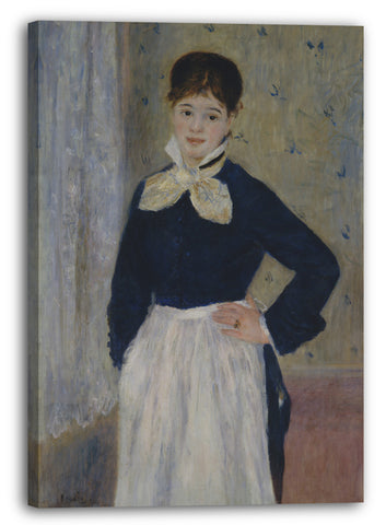 Leinwandbild Auguste Renoir - Eine Kellnerin im Duval's Restaurant