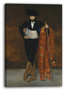 Leinwandbild Edouard Manet - Junger Mann im Kostüm eines Majo