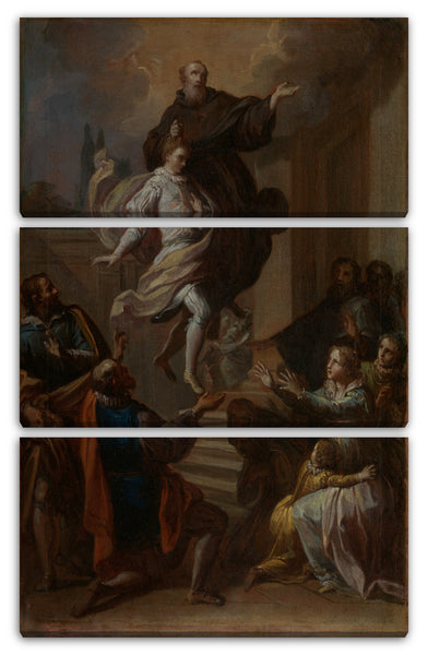 Leinwandbild Placido Costanzi - Ein Wunder des heiligen Joseph von Cupertino (1603-1663)