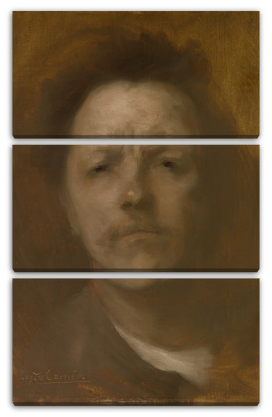 Leinwandbild Eugène Carrière - Selbstporträt