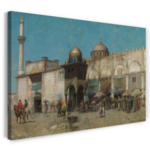 Leinwandbild Alberto Pasini - Eine Moschee