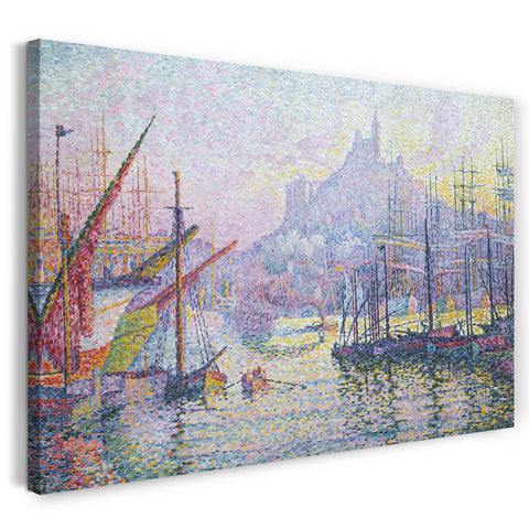 Leinwandbild Paul Signac - Notre-Dame-de-la-Garde (La Bonne-Mère), Marseille