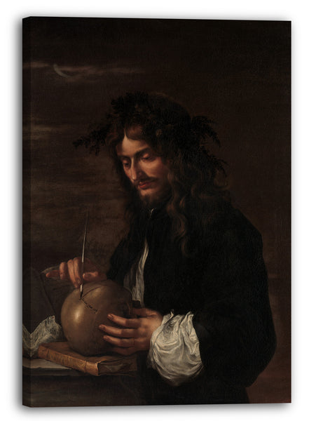 Leinwandbild Salvator Rosa - Selbstporträt