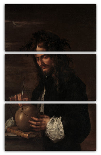 Leinwandbild Salvator Rosa - Selbstporträt