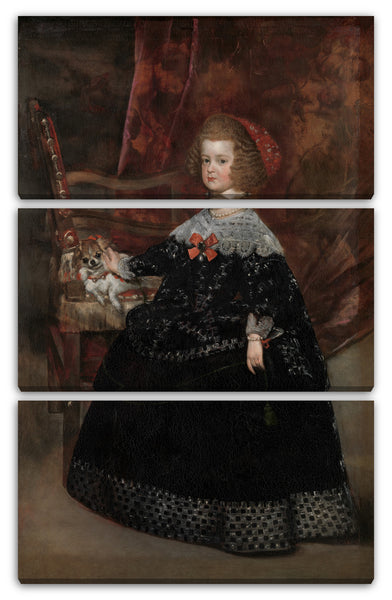 Leinwandbild Juan Bautista Martínez del Mazo - María Teresa (1638-1683), Infantin von Spanien