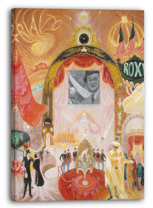 Leinwandbild Florine Stettheimer - Die Kathedralen von Broadway
