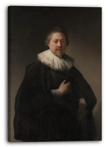Leinwandbild Rembrandt - Porträt eines Mannes, wahrscheinlich ein Mitglied der Van Beresteyn Familie