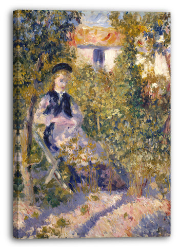 Leinwandbild Auguste Renoir - Nini im Garten (Nini Lopez)