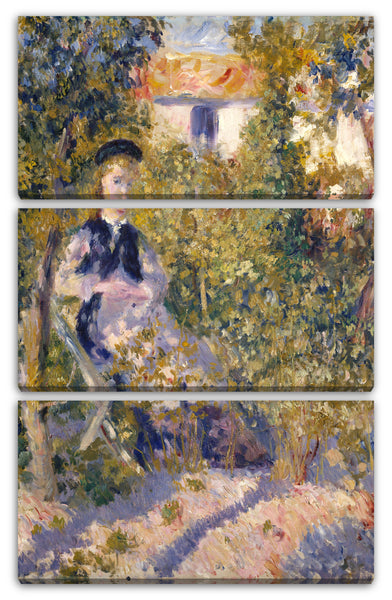 Leinwandbild Auguste Renoir - Nini im Garten (Nini Lopez)