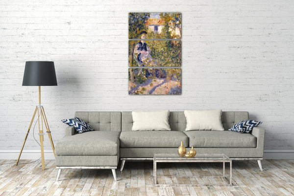 Leinwandbild Auguste Renoir - Nini im Garten (Nini Lopez)