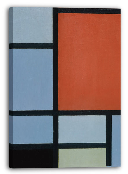 Leinwandbild Piet Mondrian - Komposition