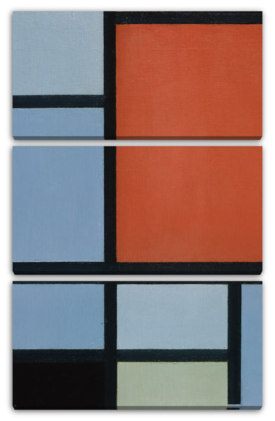 Leinwandbild Piet Mondrian - Komposition