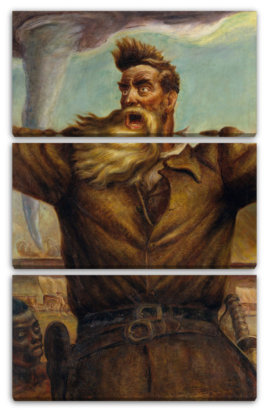 Leinwandbild John Steuart Curry - John Brown