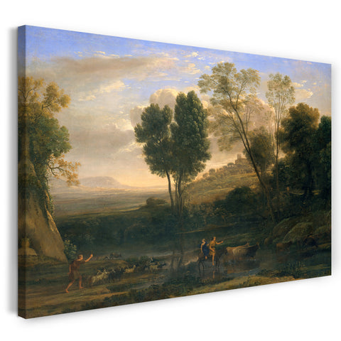 Leinwandbild Claude Lorrain - Sonnenaufgang