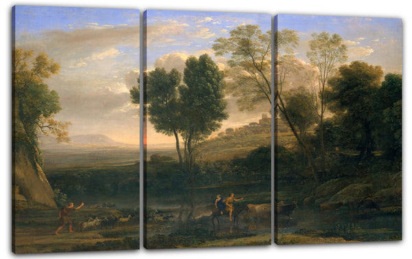 Leinwandbild Claude Lorrain - Sonnenaufgang