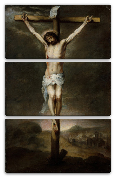 Leinwandbild Bartolomé Estebán Murillo - Die Kreuzigung