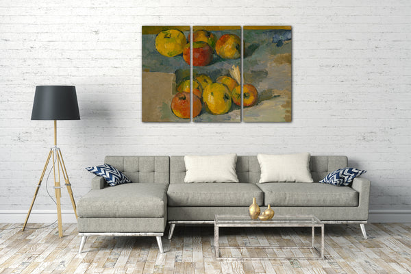 Leinwandbild Paul Cézanne - Äpfel