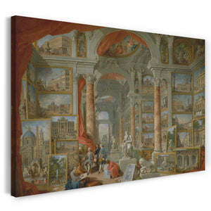 Leinwandbild Giovanni Paolo Panini - Modernes Rom