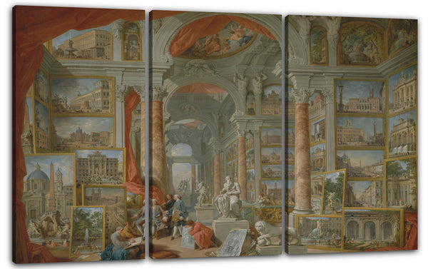 Leinwandbild Giovanni Paolo Panini - Modernes Rom