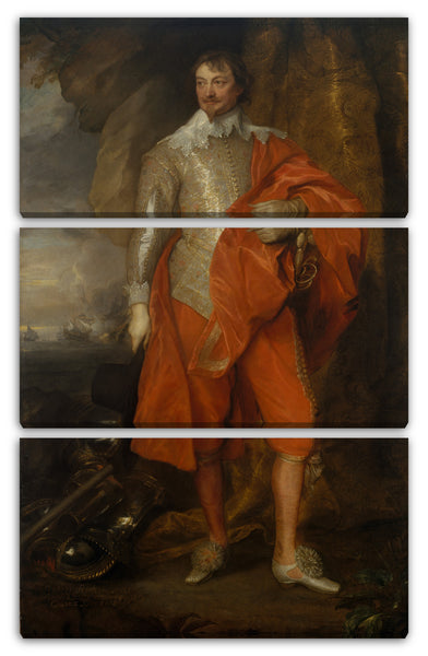 Leinwandbild Anthony van Dyck - Robert Rich (1587-1658), zweiter Earl of Warwick