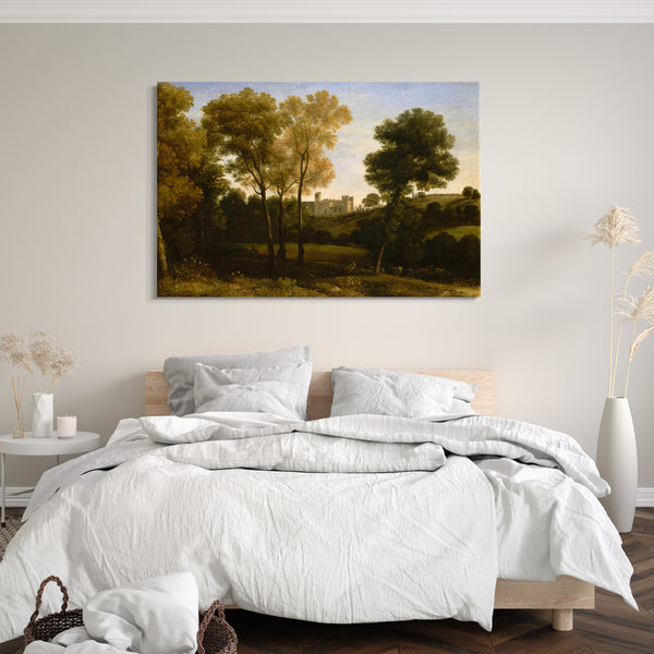 Leinwandbild Claude Lorrain - Blick auf La Crescenza