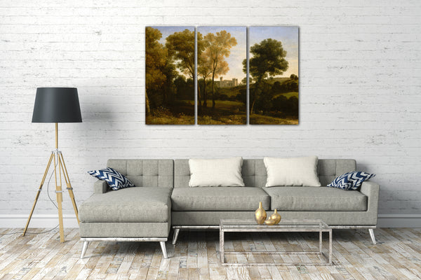 Leinwandbild Claude Lorrain - Blick auf La Crescenza