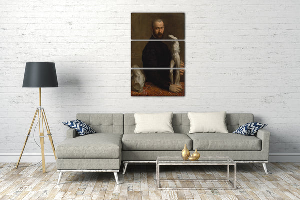Leinwandbild Paolo Veronese - Alessandro Vittoria (1524 / 25-1608)