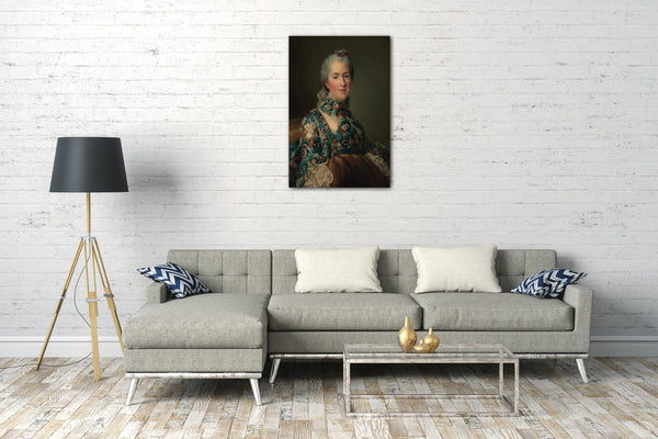 Leinwandbild François Hubert Drouais - Madame Sophie de France (1734-1782)
