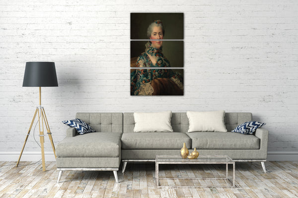 Leinwandbild François Hubert Drouais - Madame Sophie de France (1734-1782)