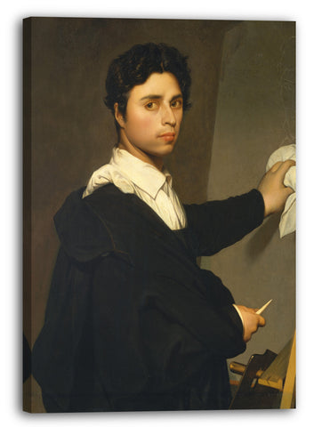Leinwandbild ? Madame Gustave Héquet - Ingres (1780-1867) als junger Mann