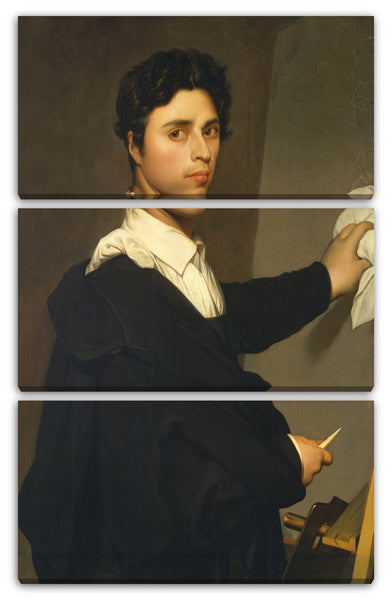 Leinwandbild ? Madame Gustave Héquet - Ingres (1780-1867) als junger Mann