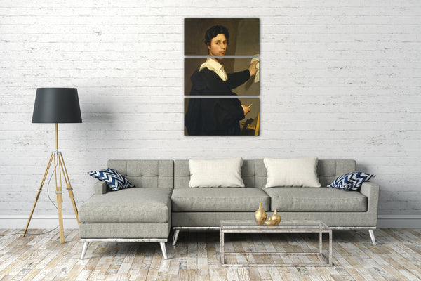 Leinwandbild ? Madame Gustave Héquet - Ingres (1780-1867) als junger Mann