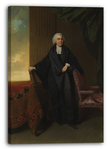 Leinwandbild Johan Joseph Zoffany - Der Reverend Philip Cocks (1735-1797)